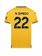 Wolves Nelson Semedo #22 Heimtrikot 2023-24 Kurzarm